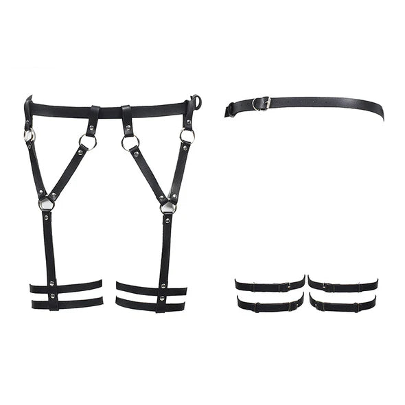 Strappy Leg Harness Belt XS- Plus Size