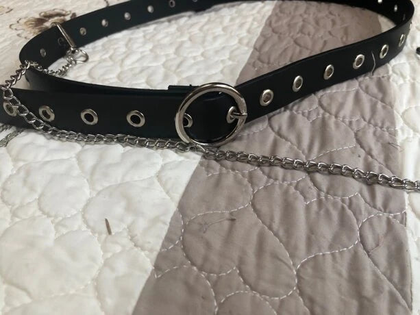 O Ring Grommet Chain Belt