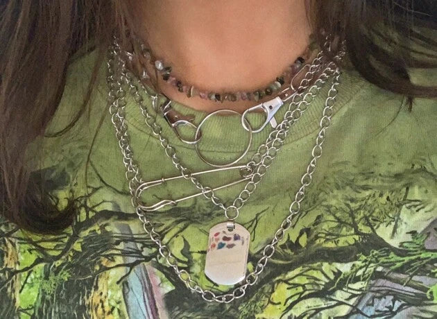 Layered Emo Necklace