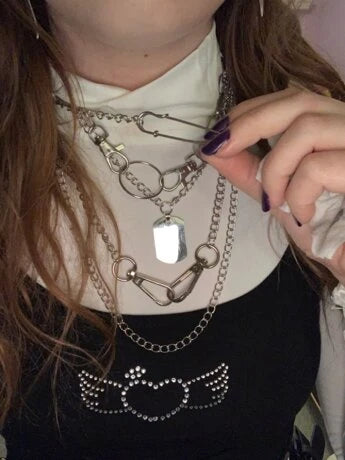 Layered Emo Necklace