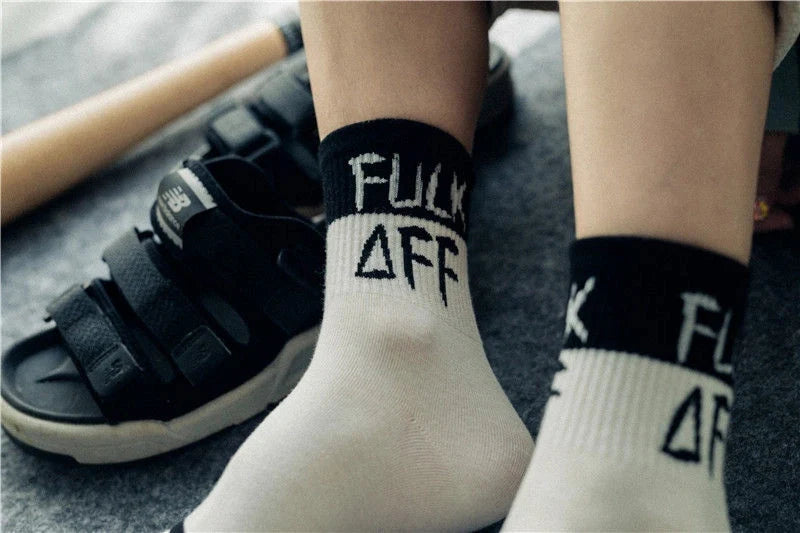 Punk Rock Funny Socks 5pk