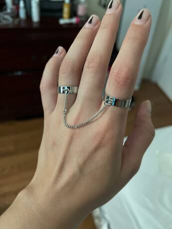 Kurapika Chain Ring Anime Cosplay