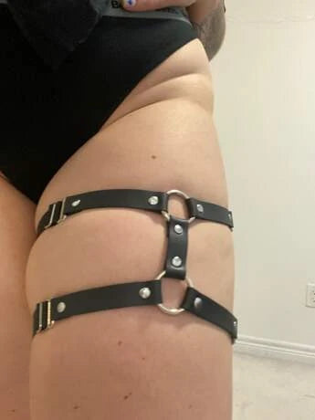 Plus Size Leg Garters