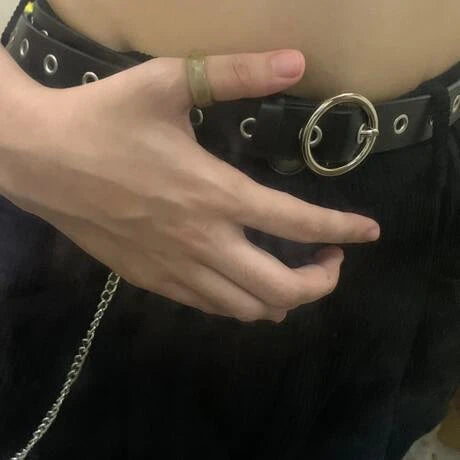 O Ring Grommet Chain Belt