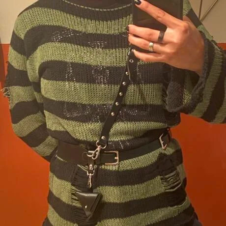 Harness Belt Suspenders & Key Chain