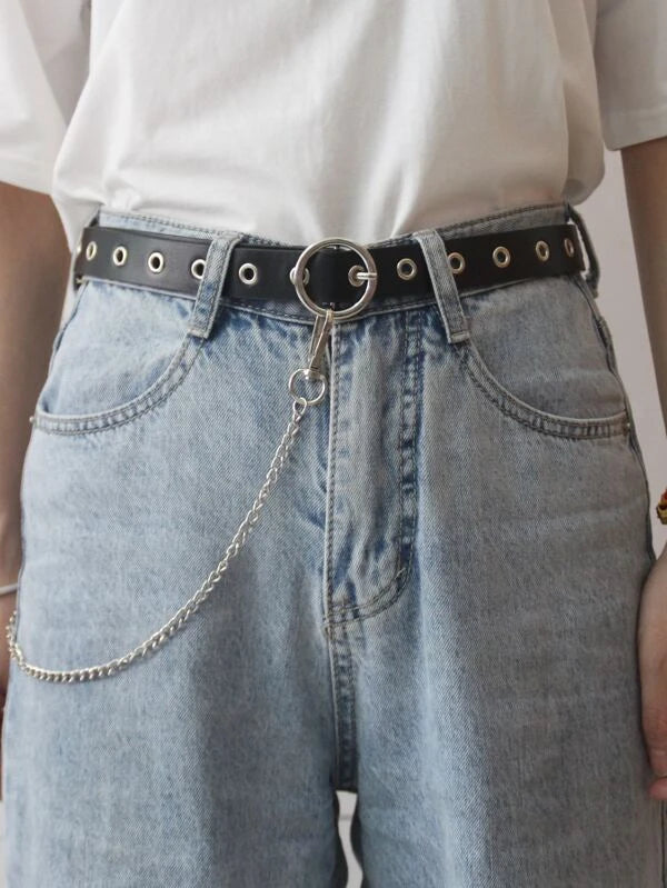 O Ring Grommet Chain Belt