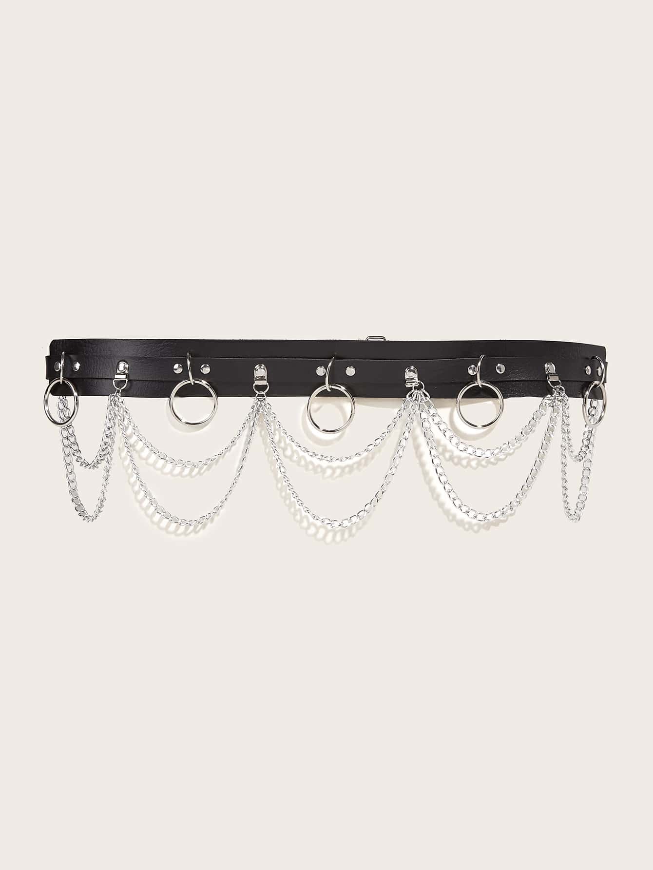 Harness Corset Belt O Ring