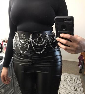 Harness Corset Belt O Ring