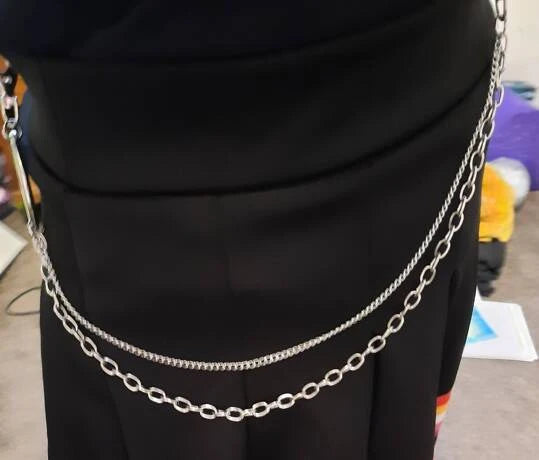 2 Layer Pants Bag Chain