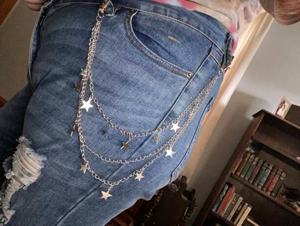 Star Astrology Wallet Chain