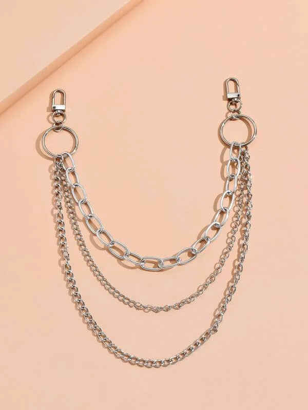 3-Layered Pants Hip Chain