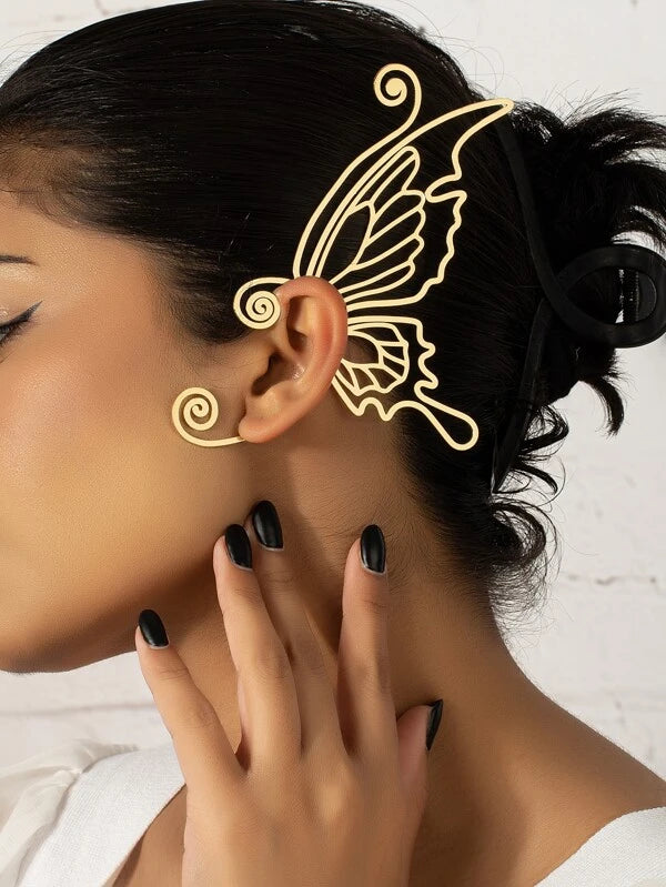 Gold Dragon Ear Cuff