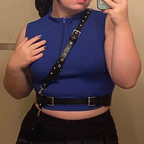 Harness Belt Suspenders & Key Chain