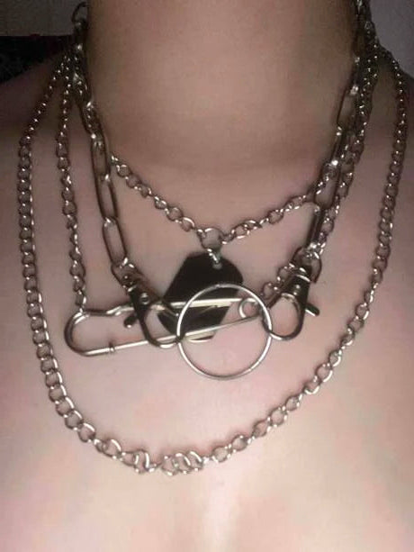 Layered Emo Necklace
