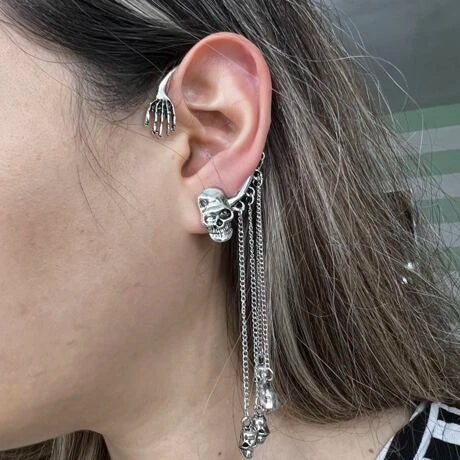 Skeleton Ear Wrap Cuff