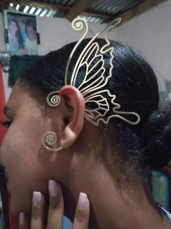 Gold Dragon Ear Cuff