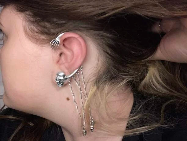 Skeleton Ear Wrap Cuff