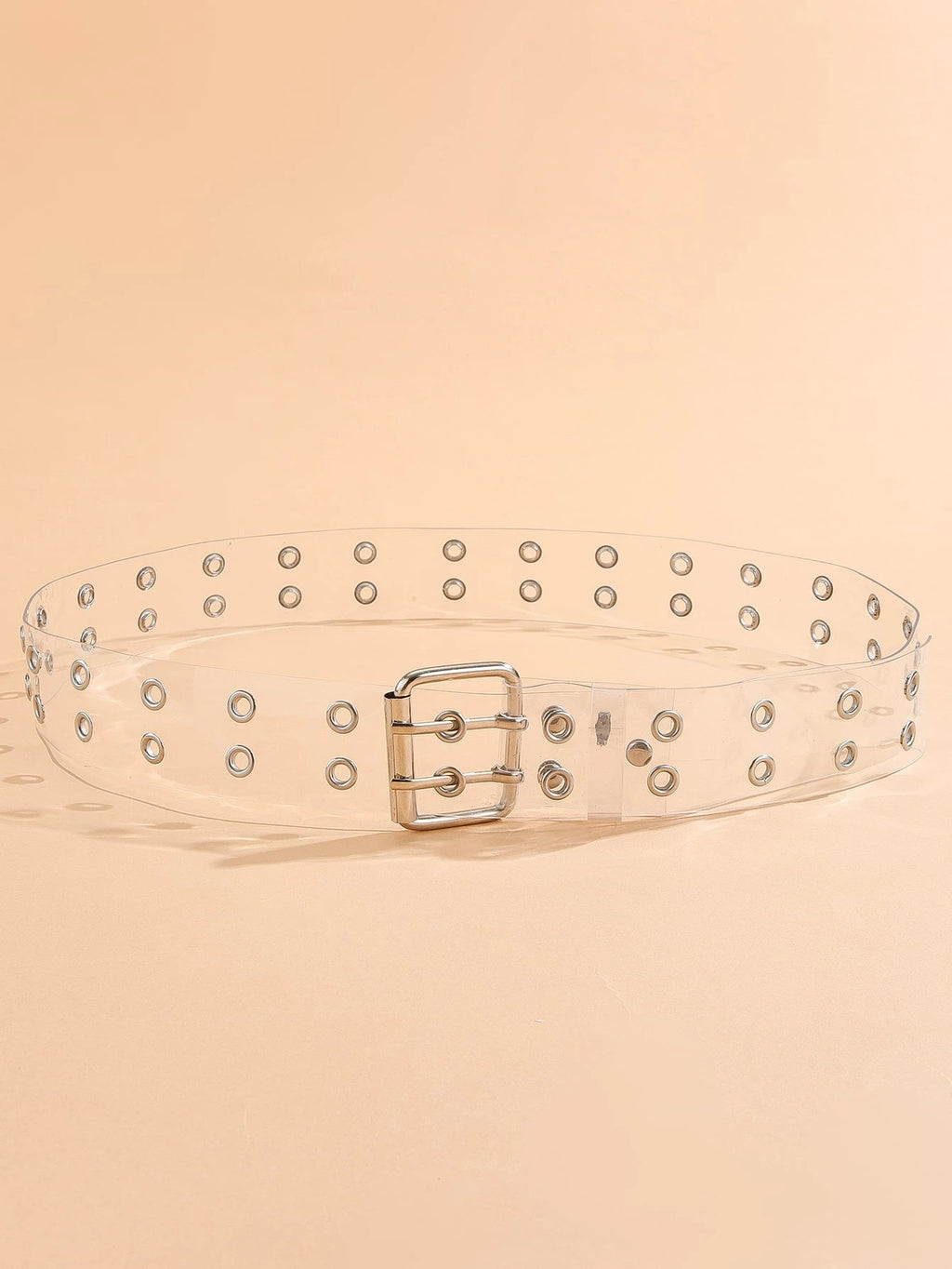Clear PVC Grommet Belt