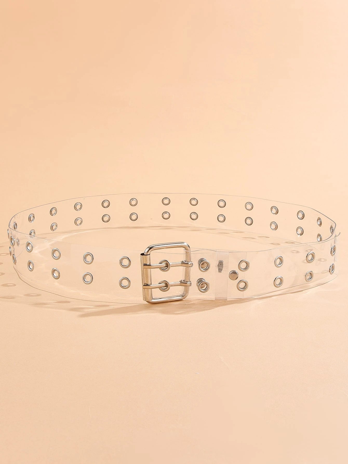 Clear PVC Grommet Belt
