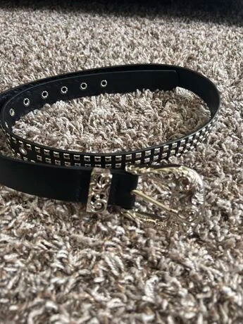 Rivet Studded Belt Western Belt