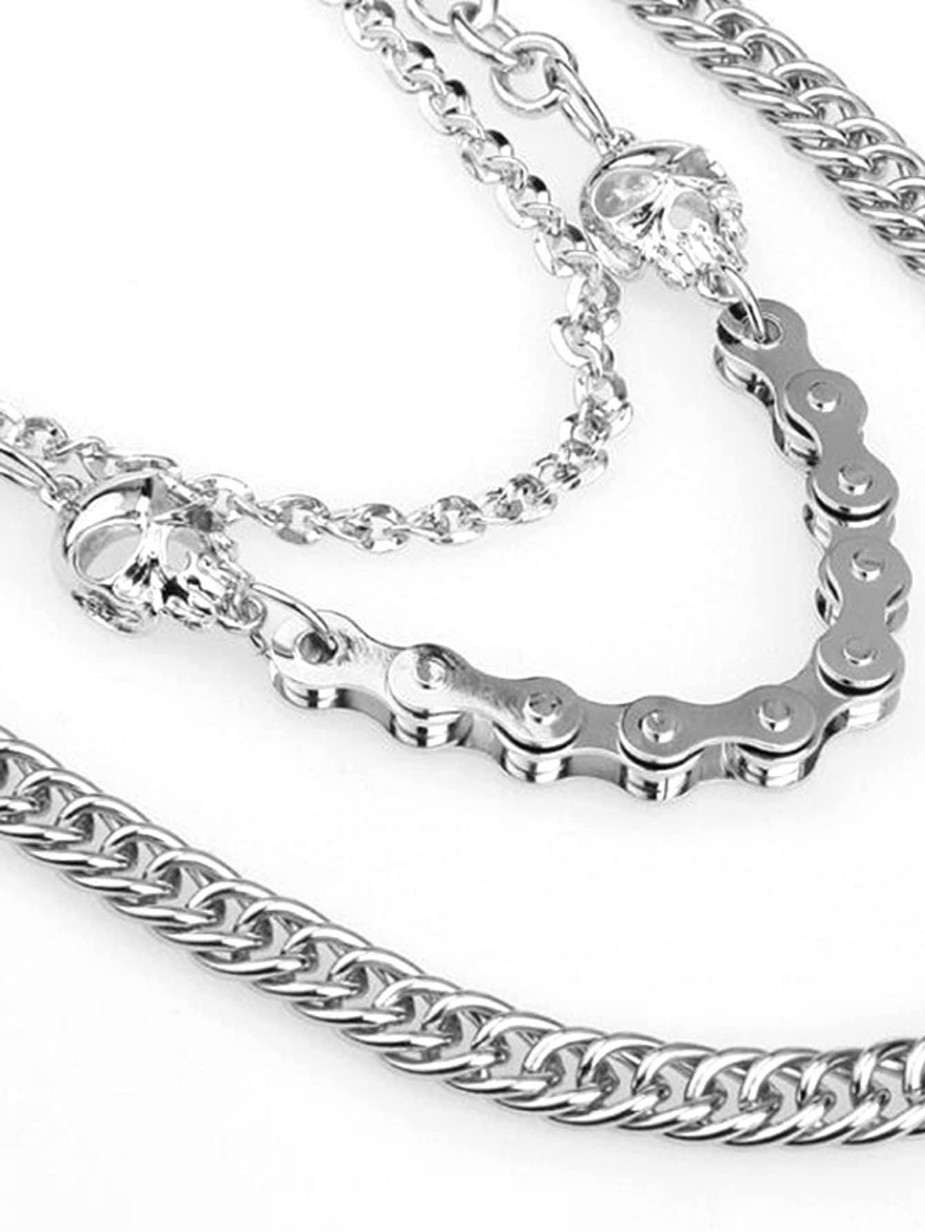 Bike Skull Wallet Chain