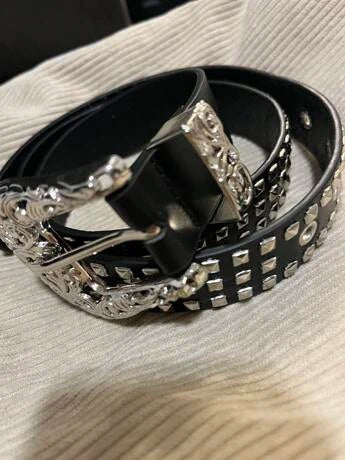 Rivet Studded Belt Western Belt