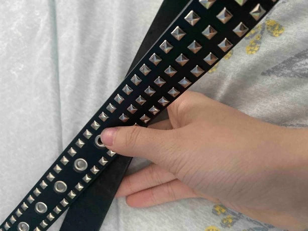 Rivet Studded Belt Western Belt