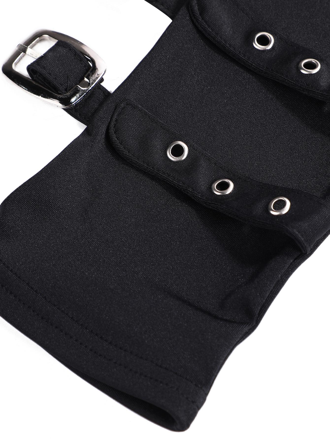 Y2K Emo Grunge Mittens