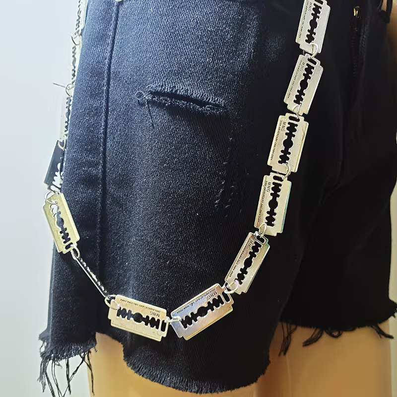 Razor Blade Pants Chain