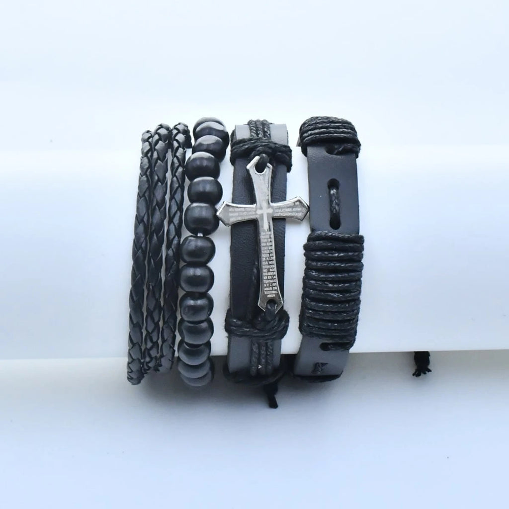 Cross Bracelet Set