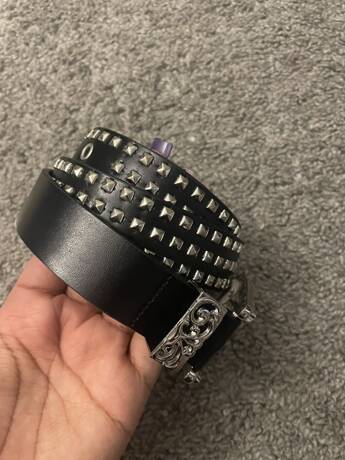 Rivet Studded Belt Western Belt