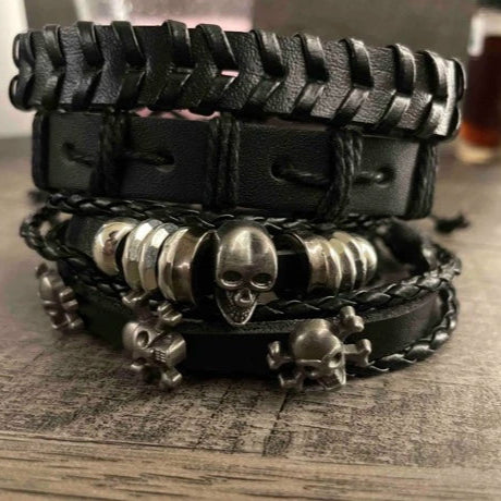 Gothic Bracelet Set