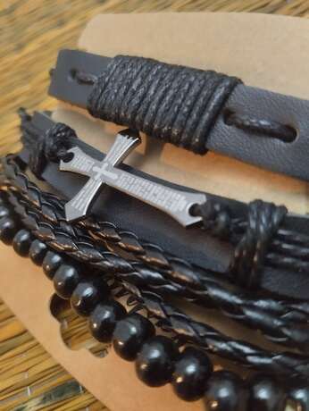 Cross Bracelet Set