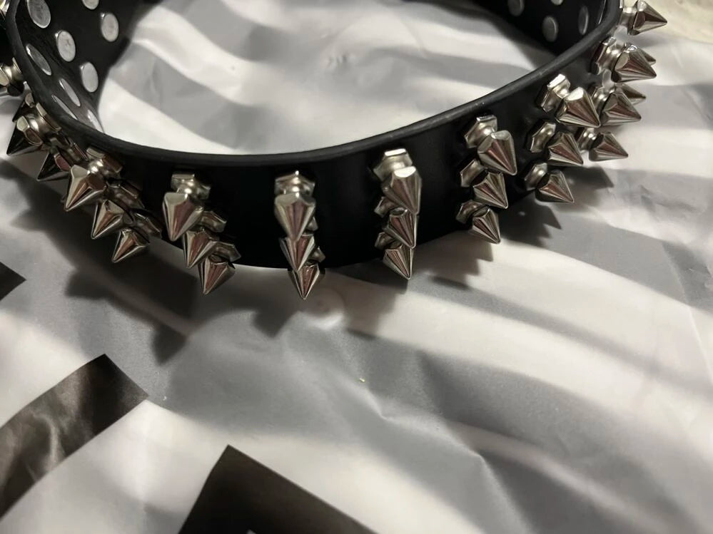 Gothic Punk Spiked Belt
