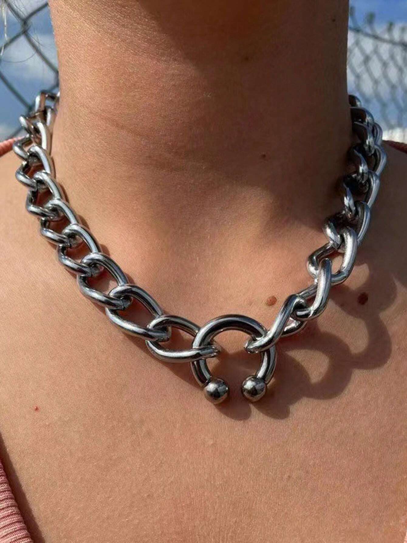 Chunky Choker Necklace