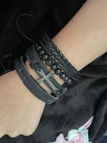 Cross Bracelet Set