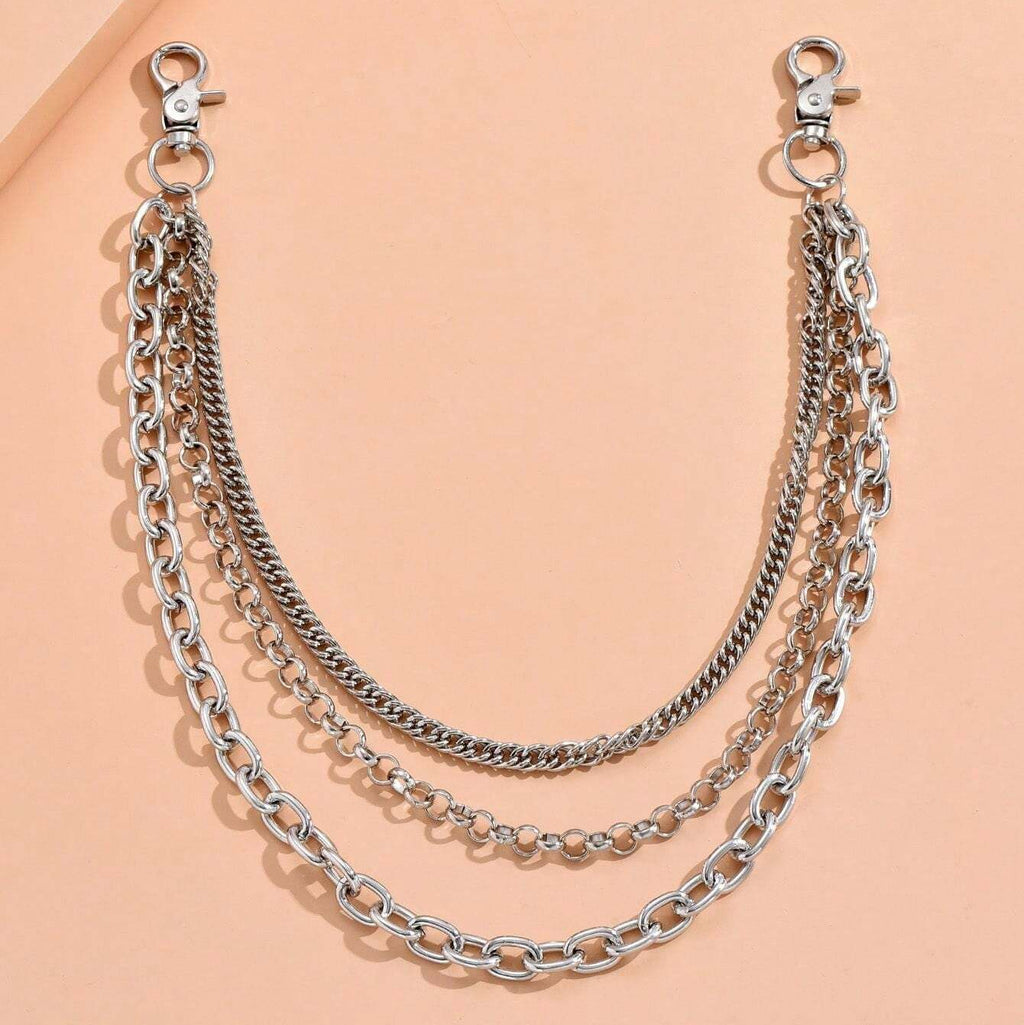 3-Layered Pants Hip Chain