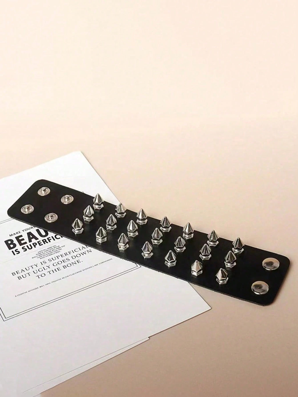 Rock Spiked Bracelet