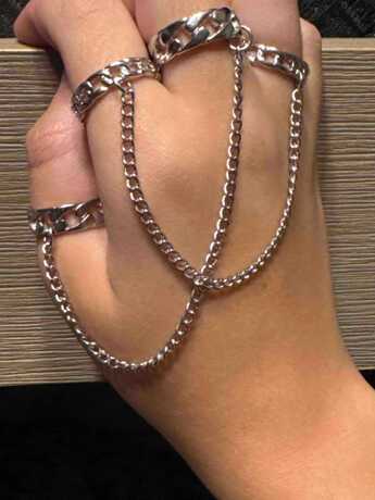Kurapika Chain Ring Anime Cosplay