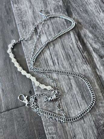 Bike Skull Wallet Chain