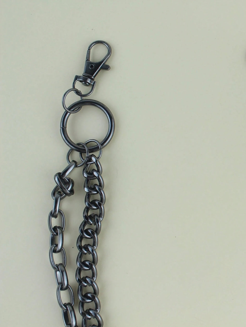 Spiked O Ring Pants Chain