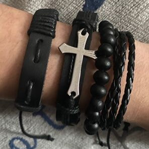 Cross Bracelet Set