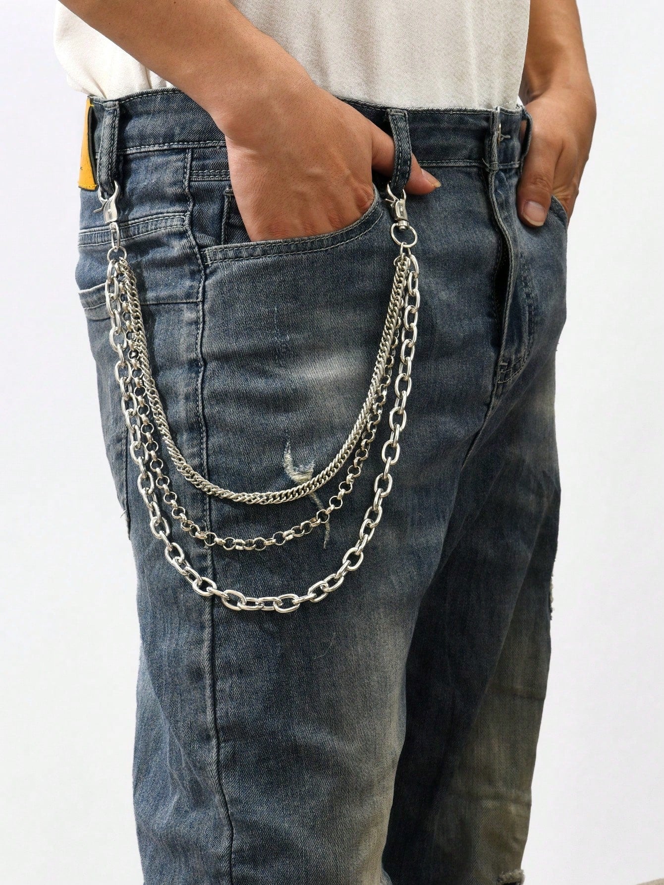 3-Layered Pants Hip Chain