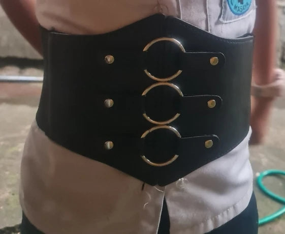 O Ring Corset Harness Belt