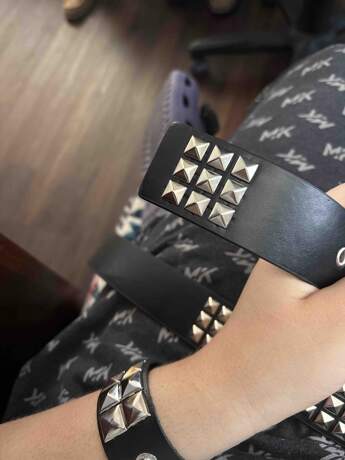 Pyramid Studded Belt