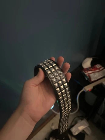Pyramid Studded Belt