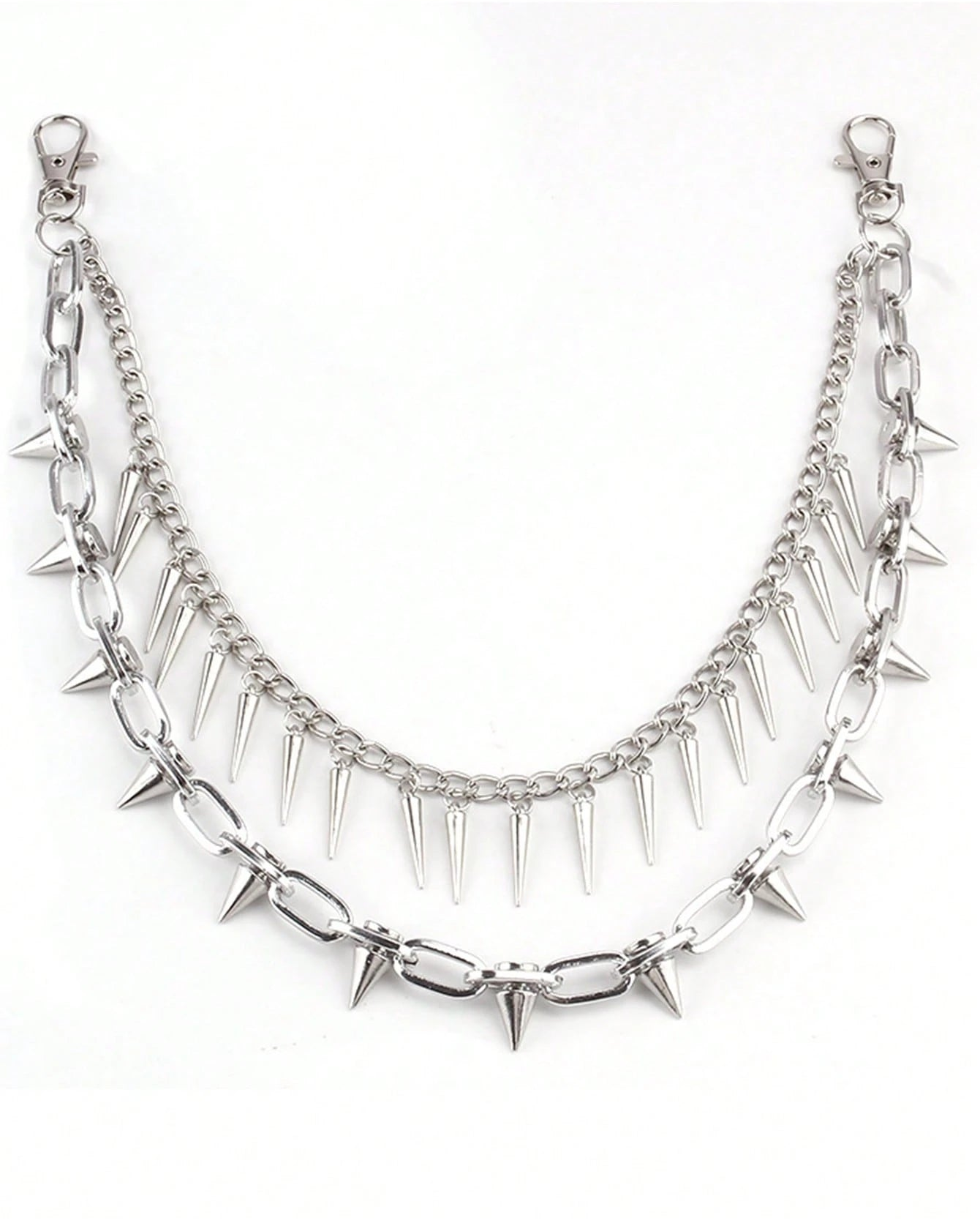 Spiked Goth Wallet Chain