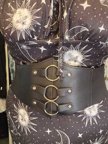 O Ring Corset Harness Belt