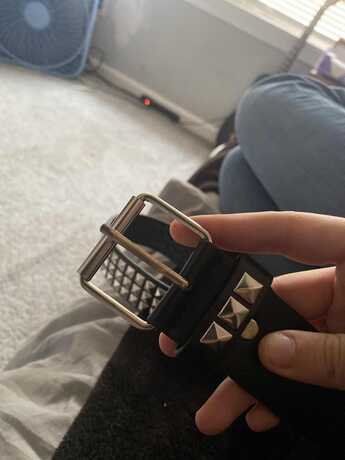 Pyramid Studded Belt