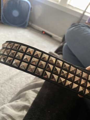 Pyramid Studded Belt